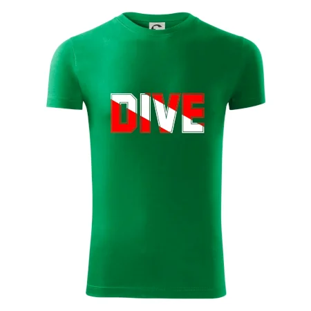 Dive nápis vlajka