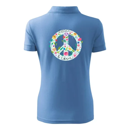 Peace and love symbol