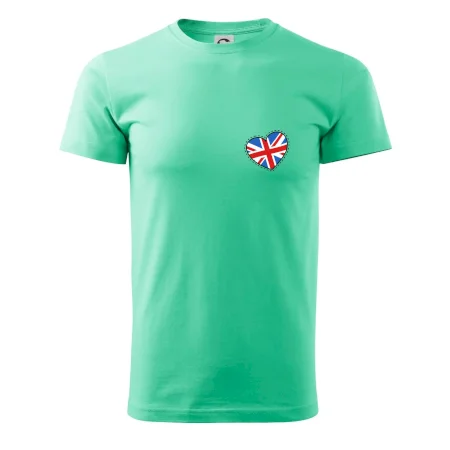 Británia srdce prsník