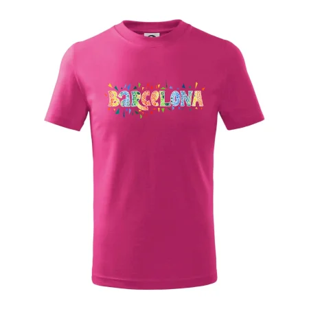 Barcelona Farebný nápis