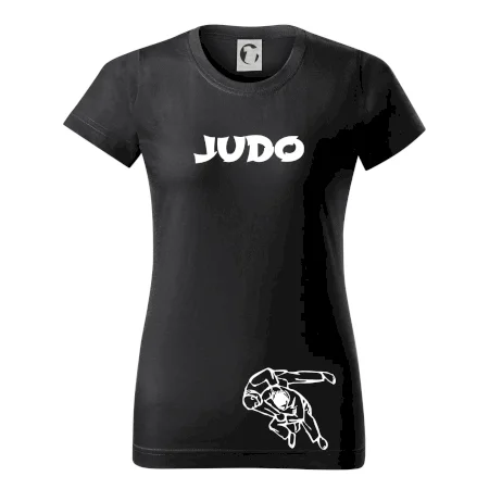 Judo nápis + postavy