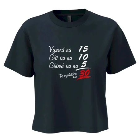 Vyzerá, cíti sa, chová sa - 30 rokov