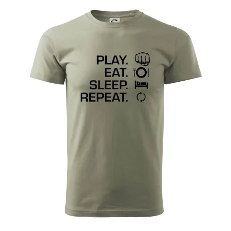 MMA eat sleep repeat