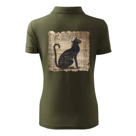 Egyptské hieroglyfy mačka