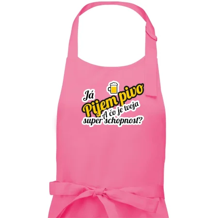 Pijem pivo - tvoja super schopnosť - šikmý