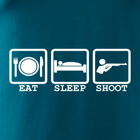 Eat sleep shot