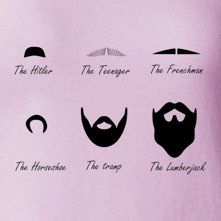 Types of men - Mustache - fúziky