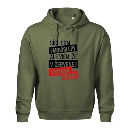 Síce som farboslepý, ale viem, že v červenej vyzerám dobre