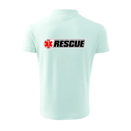 Záchranár rescue kríž červený