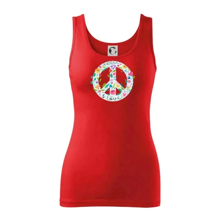 Peace and love symbol