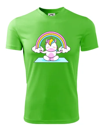 Yoga jednorožec - dúha