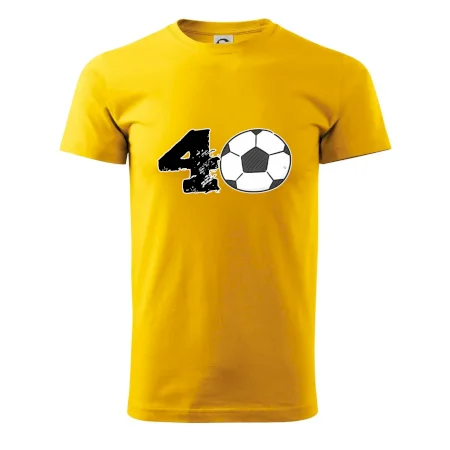 Futbal okrúhle narodeniny 40