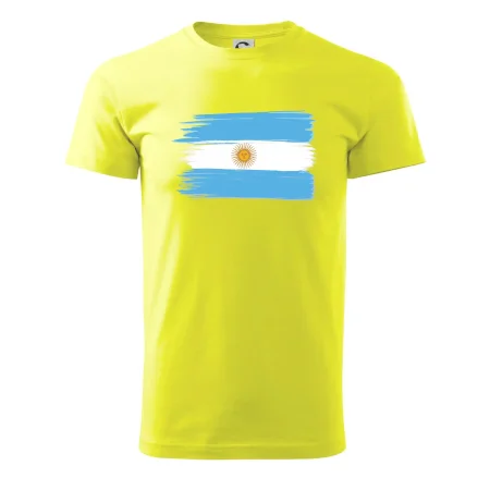Argentína vlajka kreslená štetkou
