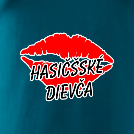 Hasičšské dievča pery