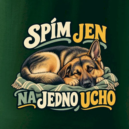 Spím jen na jedno ucho - vlčák