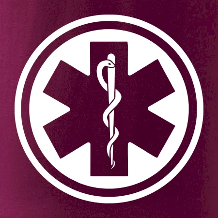 Rescue logo samostatné guľaté