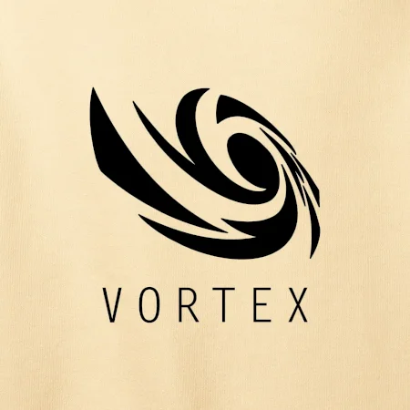 Vortex logo jednofarebné