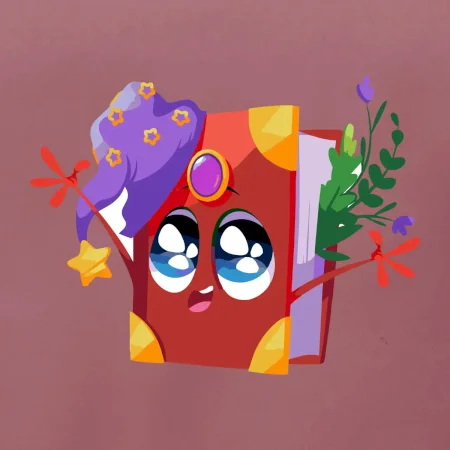 Kreslená kniha kúzelná