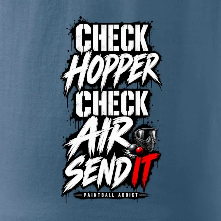 Kontrola zásobníka – Check Hopper Air paintball