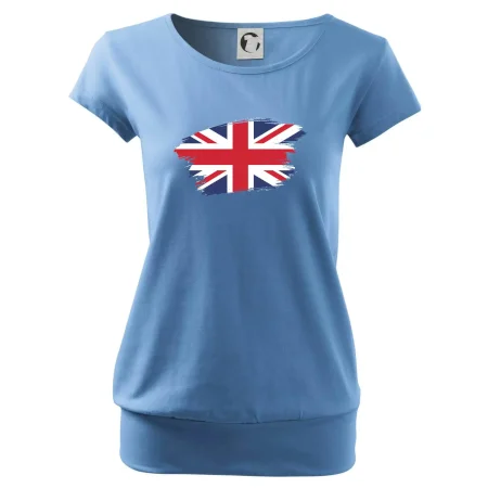 Britská vlajka roztrhaná