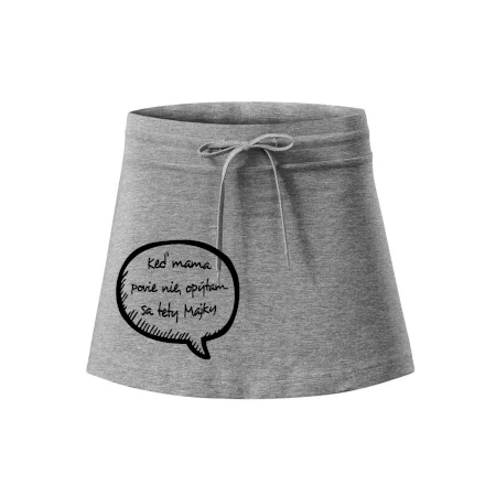 Keď mama povie nie, opýtam sa tety (vlastné meno)