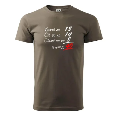 Vyzerá, cíti sa, chová sa - 40 rokov