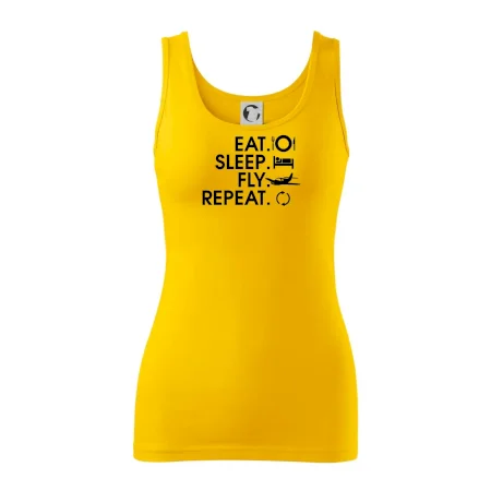 Eat sleep fly repeat