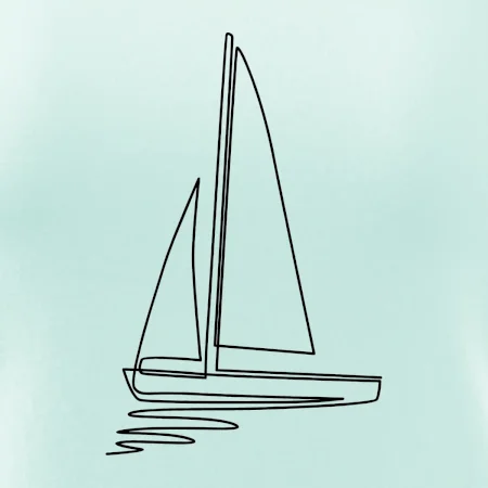 Plachetnica jedným ťahom