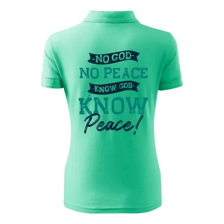No God no peace, know God know peace