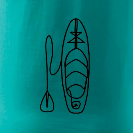 Paddleboard jedním tahem