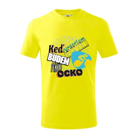Keď vyrastiem budem ako ocko cestný bicykel
