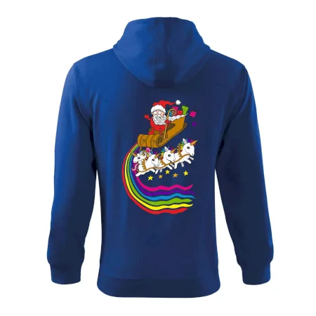 Santa a jednorožce (Pecka design)