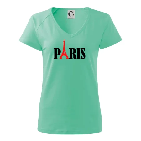 Paris nápis Eiffelova veža