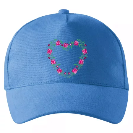 Červené tulipánové srdiečko (Pecka design)