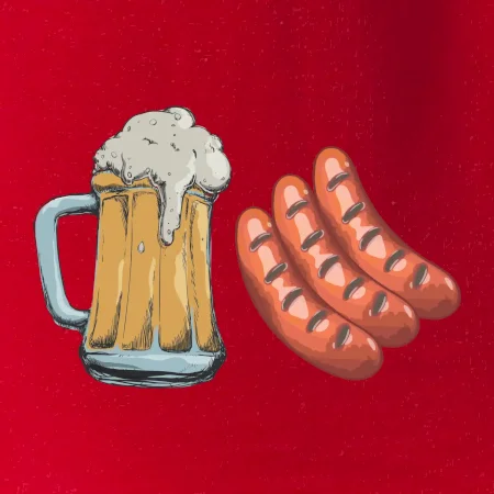 Pivo a klobása