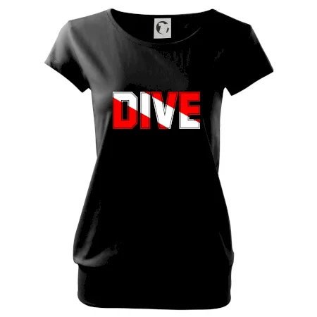 Dive nápis vlajka