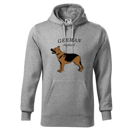 Nemecký ovčiak - hnedý s nápisom