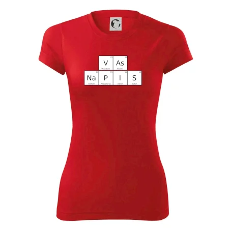 Vlastný nápis - periodická tabuľka