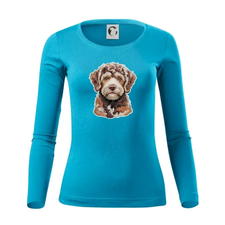Lagotto romagnolo vyšívaná hlava