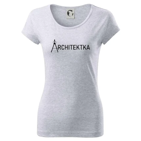 Architektka nápis