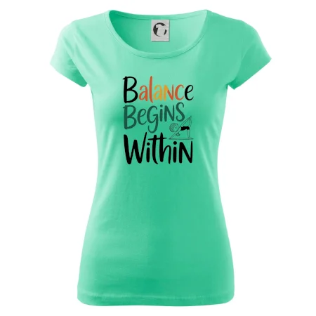 Balance begins within