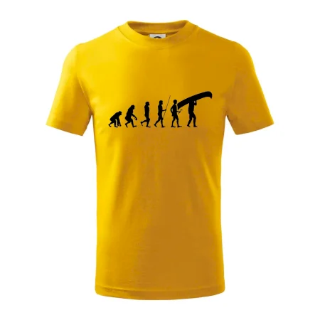 Evoluce kanoe nad hlavou