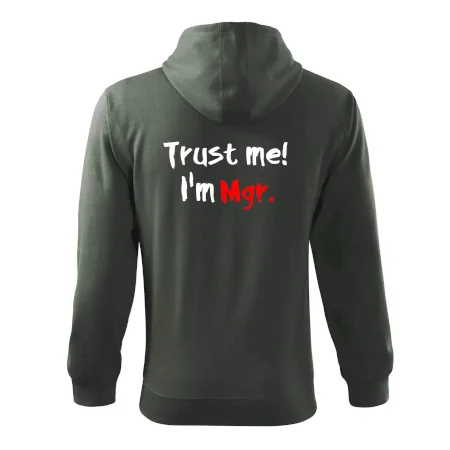 Trust me I´m  Mgr. / Ver mi som Magister.