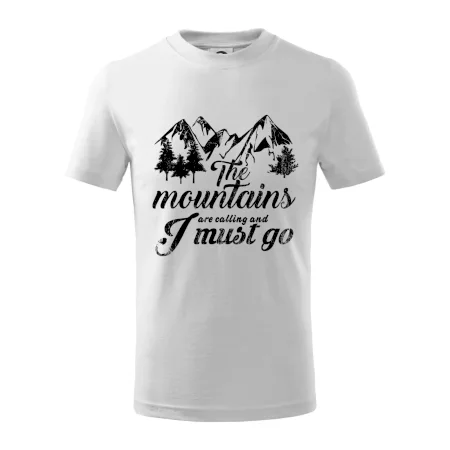 The mountains are calling and i must go