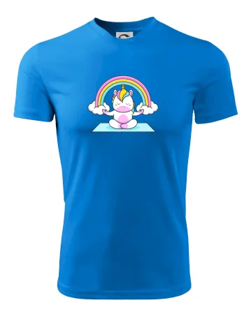 Yoga jednorožec - dúha
