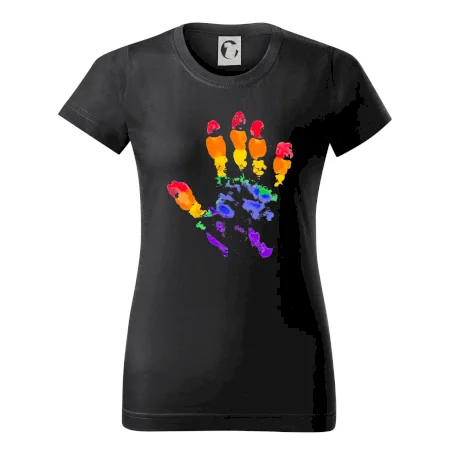 LGBT hand print