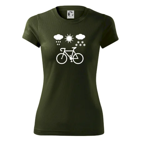 Cyklista za každého počasia