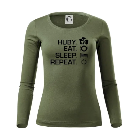 Huby Eat Sleep Repeat