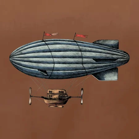 Vzducholoď farebná