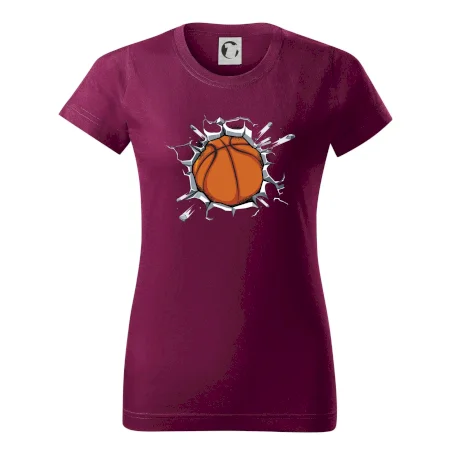 Basketbal lopta v triku